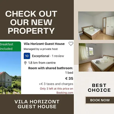 Horizont فندق مبيت وإفطار Baks-Rrjoll